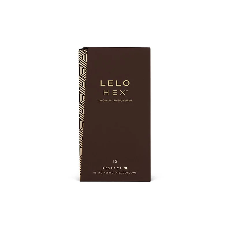 Lelo - Hex Preservativos Respeito XL 12 Unidades Pack