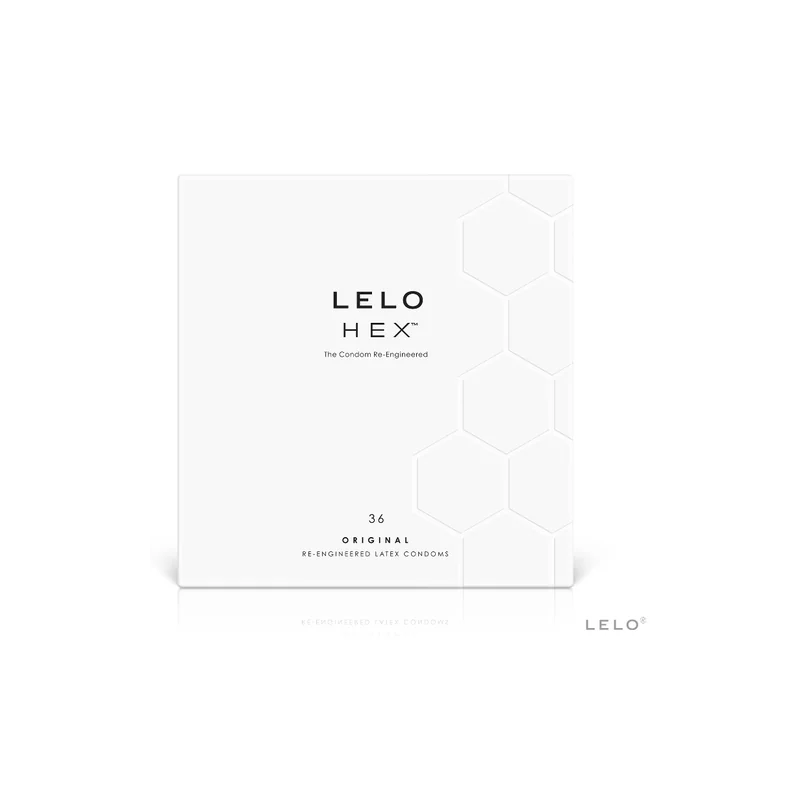 Lelo - Caixa De Preservativos Hex 36 Unidades