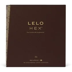 Lelo - Hex Preservativos Respeito XL 36 Pack