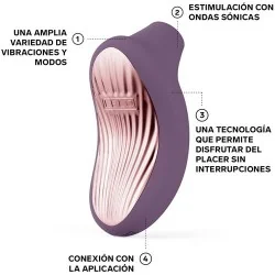 Lelo - Sona 3 Cruise Sonic Massageador Clitórico Ameixa