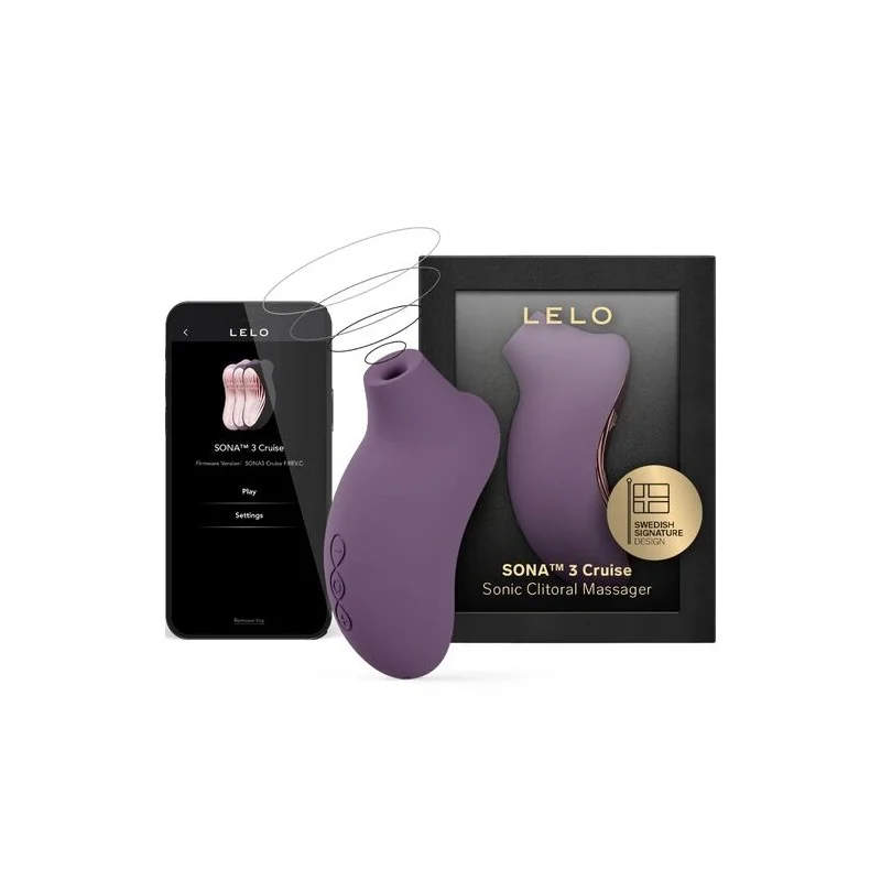 Lelo - Sona 3 Cruise Sonic Massageador Clitórico Ameixa