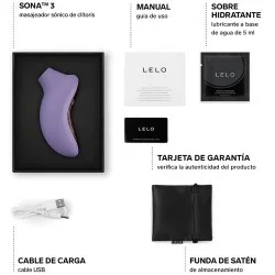 Lelo - Sona 3 Massageador Clitórico Sônico Violet Crepúsculo