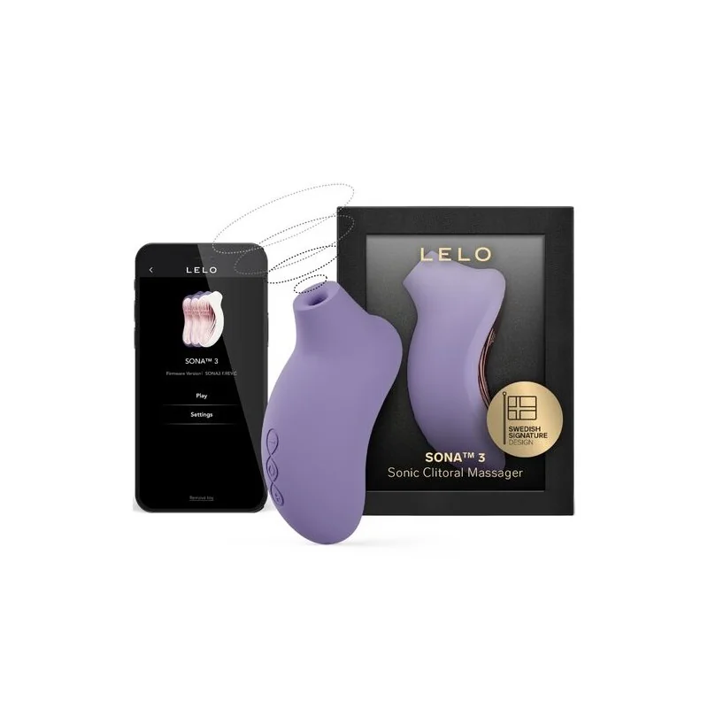 Lelo - Sona 3 Massageador Clitórico Sônico Violet Crepúsculo