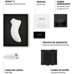 Lelo - Sona 3 Creme Massageador Clitórico Sônico
