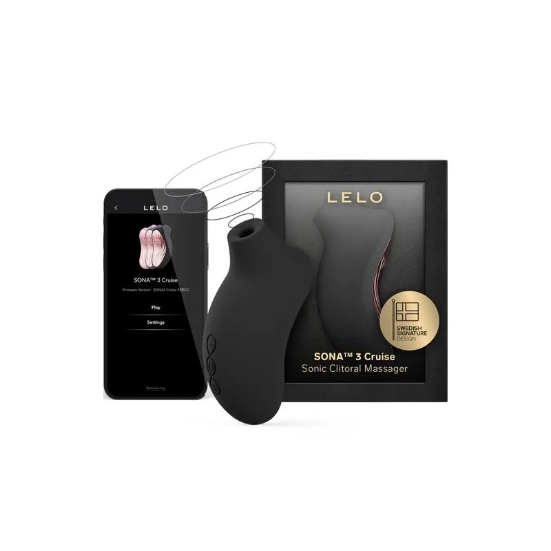 Lelo - Sona 3 Cruise Massageador Clitórico Sônico Preto