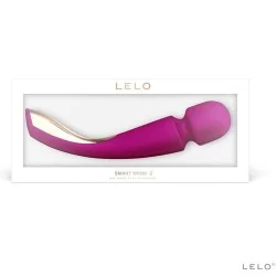 Lelo - Smart Wand Médio 2 Massageador Rosa Profundo