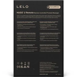 Lelo - Hugo 2 Massager de Próstata Controle Remoto Preto