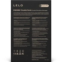 Lelo - Enigma Duplo Vibrador Sônico Point G Cyber Roxo