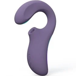 Lelo - Enigma Duplo Vibrador Sônico Point G Cyber Roxo