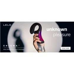 Lelo - Enigma Estimulação De Dupla Suco Deep Rose Massager