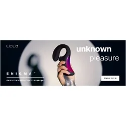Lelo - Enigma Estimulação De Dupla Suco Deep Rose Massager