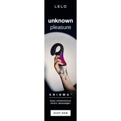 Lelo - Enigma Estimulação De Dupla Suco Deep Rose Massager