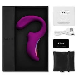 Lelo - Enigma Estimulação De Dupla Suco Deep Rose Massager