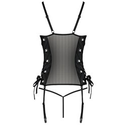 Passion Malwia Corset Couro Ecologico L / XL