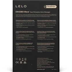 Lelo - Enigma Wave Massageador De Tripla Vibração Preto