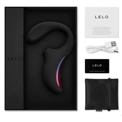 Lelo - Enigma Massager De Estimulação De Dupla Suco Preto