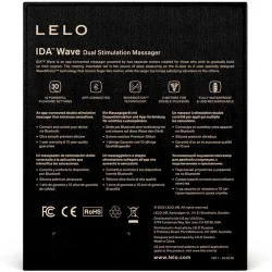 Lelo - Ida Wave Massageiro Para Casais Preto