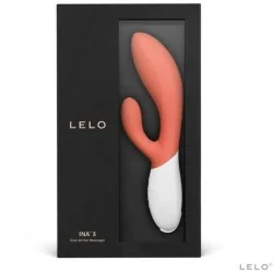 Lelo - Ina 3 Vibrador De Coelho Coral De Luxo