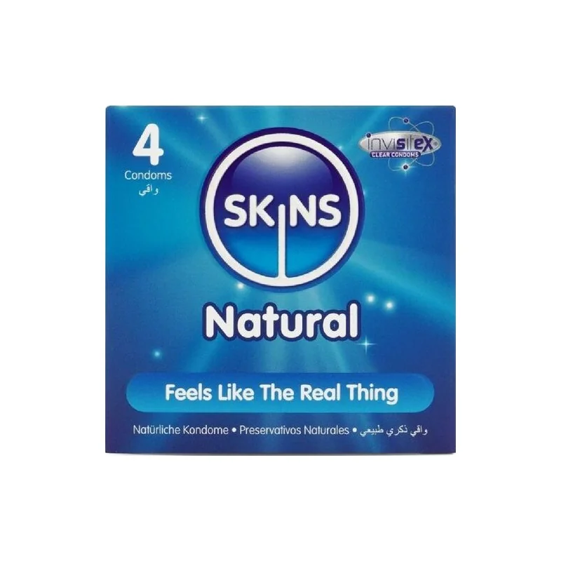 Skins - Preservativos Naturais Premium Pacote 4