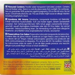Skins - Preservativos Premium Multi Sabores Pacote 4