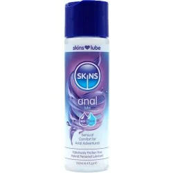 Skins - Lubrificante Anal Híbrido À Base De Água E Silicone 130 ML