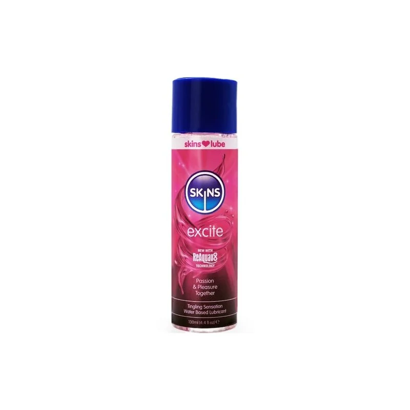 Skins - Excite Lubrificante Á Base De Água 130 ML