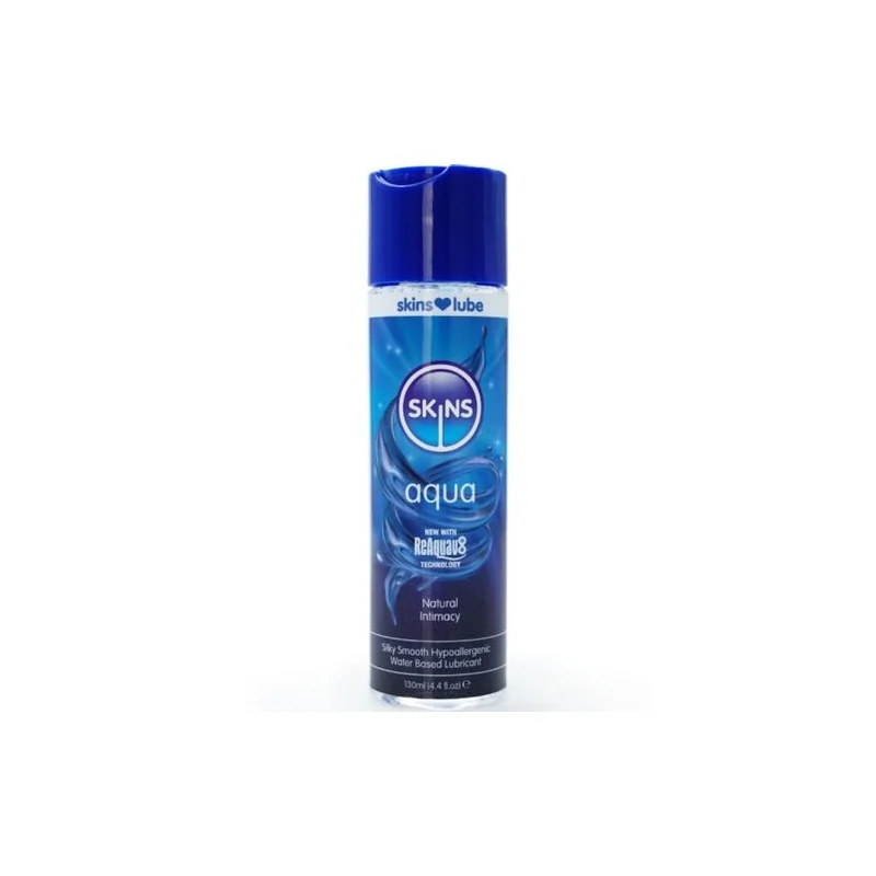 Skins - Aqua Lubrificante À Base De Água 130 ML