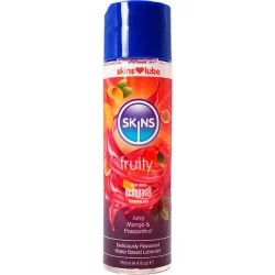 Skins - Lubrificante À Base De Água Com Sabor De Manga E Maracujá 130 ML