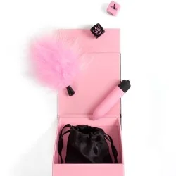 Secretplay - Caixa De Prazeres Para Casais: Dados + Vibrador Bala + Caneta De Pena
