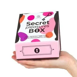 Secretplay - Caixa De Prazeres Para Casais: Dados + Vibrador Bala + Caneta De Pena