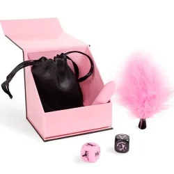 Secretplay - Caixa De Prazeres Para Casais: Dados + Vibrador Bala + Caneta De Pena
