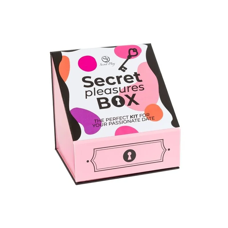 Secretplay - Caixa De Prazeres Para Casais: Dados + Vibrador Bala + Caneta De Pena