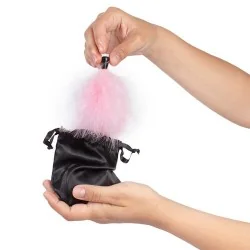 Secretplay - Kit Luz Dourada Espumante Pó Comestível De Morango E Pena