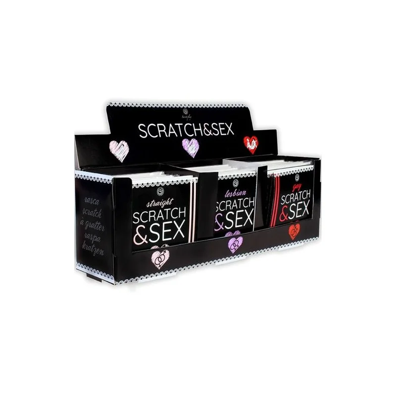 Secretplay - Display + Posturas Scratch & Sex (ES/EN/FR/PT/DE)