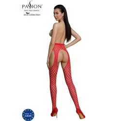 Passion - Coleo Eco Bodystocking Eco S003 Vermelho