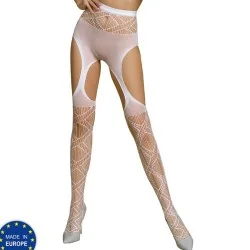 Passion - Coleo Eco Bodystocking Eco S005 Branco