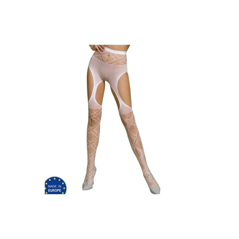 Passion - Coleo Eco Bodystocking Eco S005 Branco