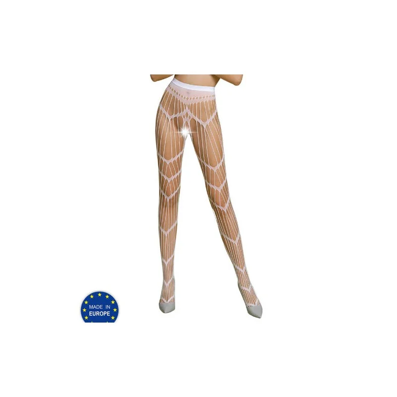 Passion - Coleo Eco Bodystocking Eco S006 Branco