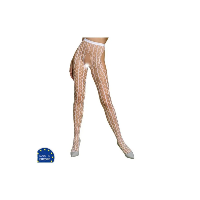 Passion - Coleo Eco Bodystocking Eco S007 Branco