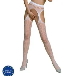 Passion - Coleo Eco Bodystocking Eco S002 Branco