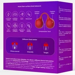 Snail Vibe - Twinn Vibrador De Dedo Cherry
