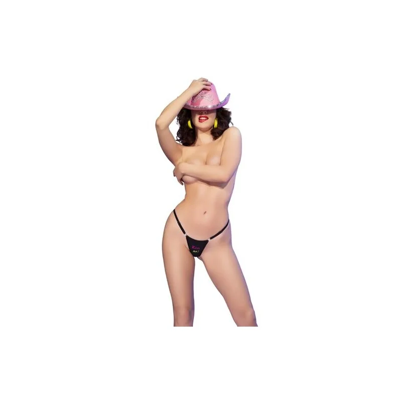 Chilirose - Cr 4836 Tanga Fuck Me Preta S/M