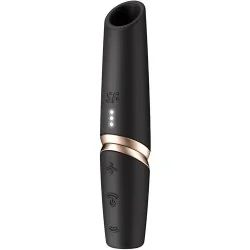 Satisfyer - Estimulador De Clitóris Perfect Kiss Wave Preto / Dourado