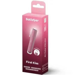 Satisfyer - Estimulador De Clitóris First Kiss Wave Garnet