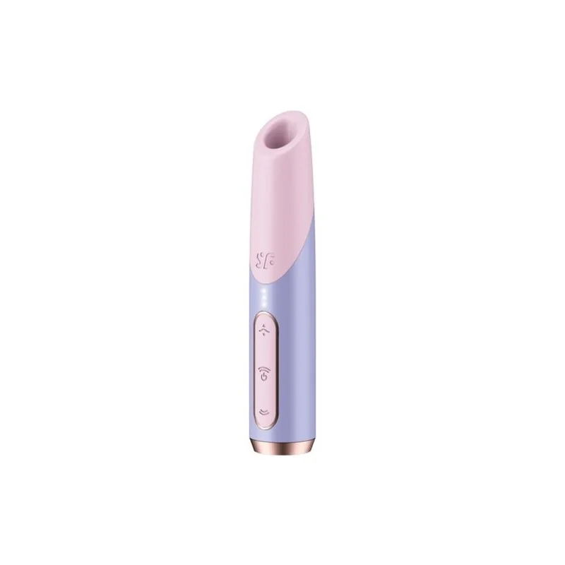 Satisfyer - Estimulador De Clitóris Bold Kiss Wave Rosa / Violeta