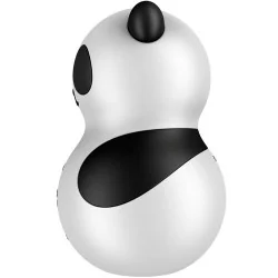 Satisfyer - Pocket Panda Estimulador E Vibrador Preto E Branco