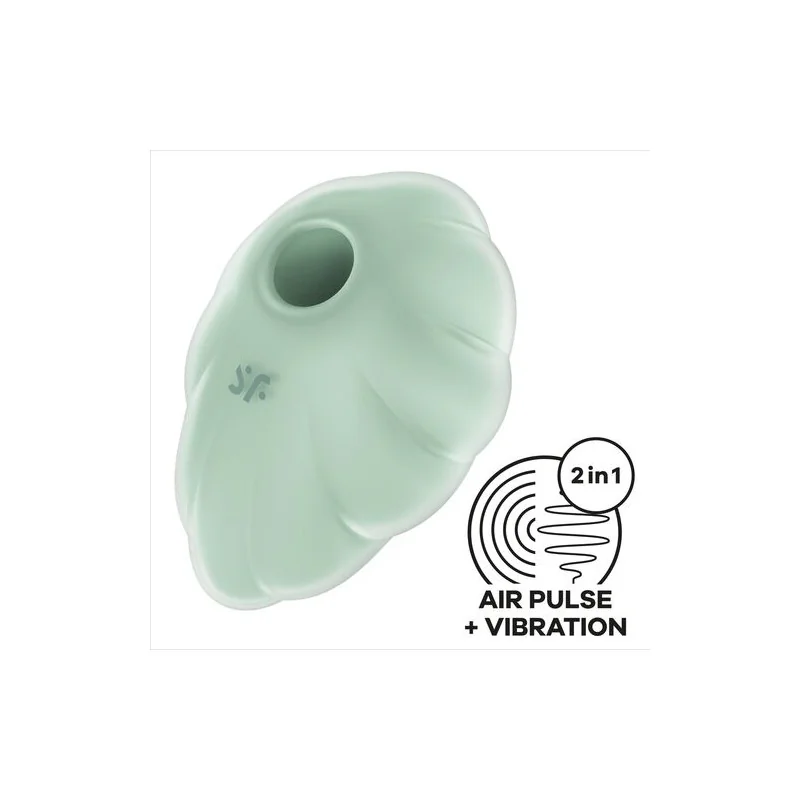 Satisfyer - Vibrador De Pulso De Ar Verde Cloud Dancer