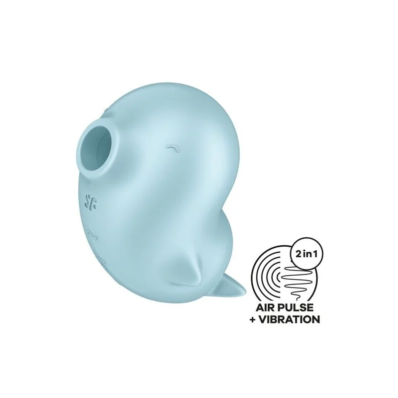 Satisfyer - Sassy Seal Estimulador E Vibrador Azul