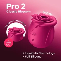 Satisfyer - Air Pulse Vibrator Pro 2 Classic Blossom