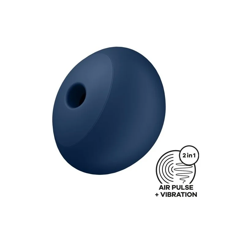 Satisfyer - Air Power 4 Estimulador E Vibrador 12 Vibrações Azul